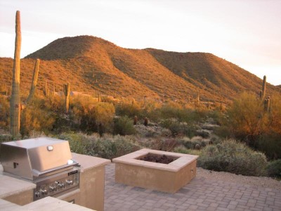 Sundown in the McDowell Mountains