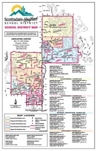 Scottsdale Unified School District Boundary Map
