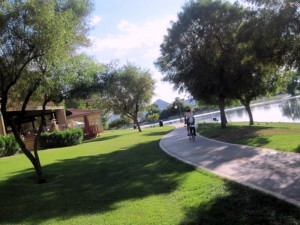 Camelback Walk along Lake Margherite in McCormick Ranch