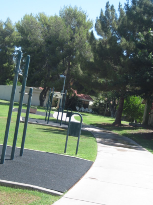 Fitness Stations in Comanche Park